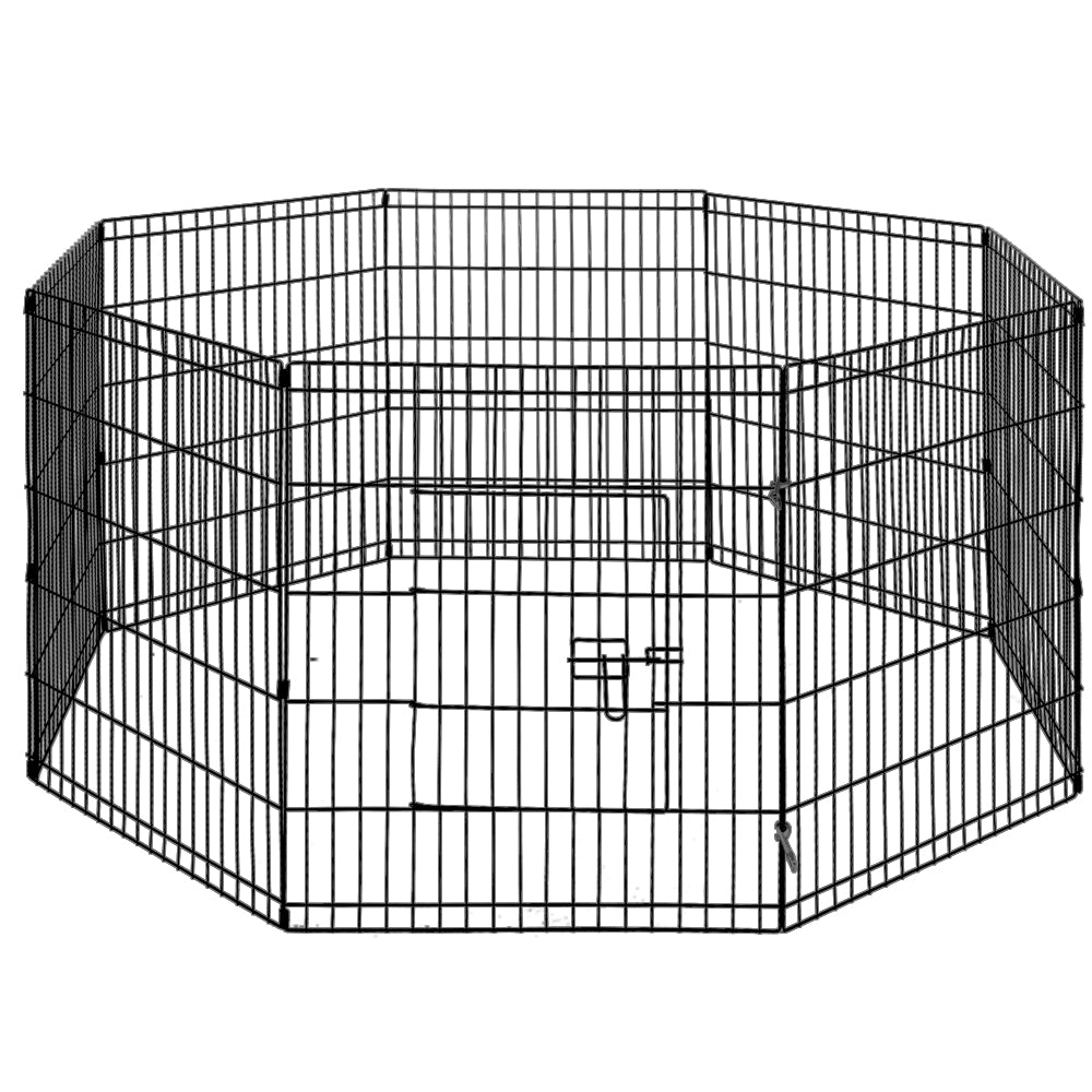 i.Pet 30" 8 Panel Dog Playpen Enclosure