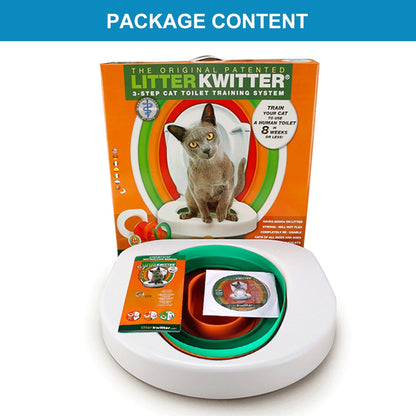 Litter Kwitter Cat Toilet Training 3 Step System