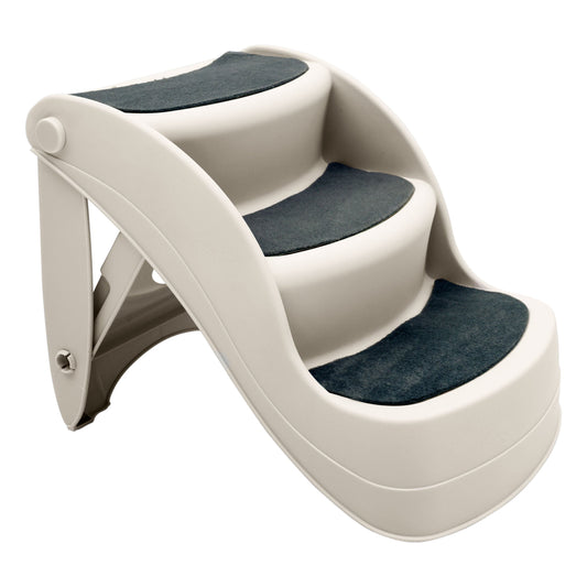 Furtastic Foldable Pet Stairs - White