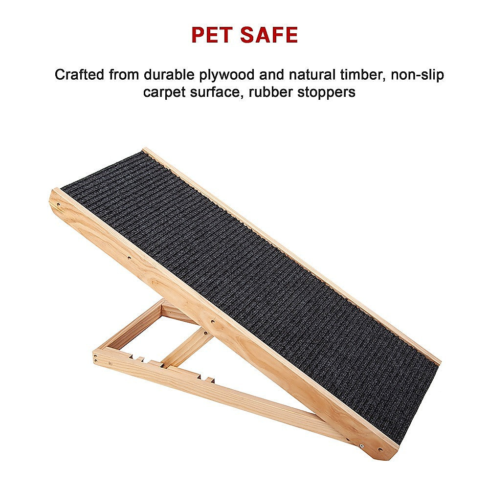 Adjustable Height Portable Pet Ramp