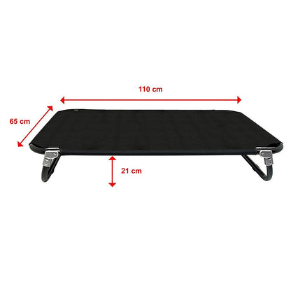 110X65cm Elevated Dog Bed Foldable Portable Waterproof