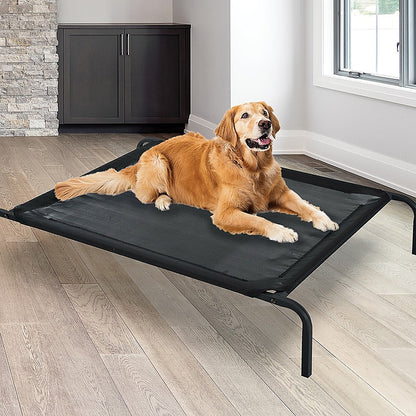 110 x 80cm Elevated Pet Bed Home Outdoor