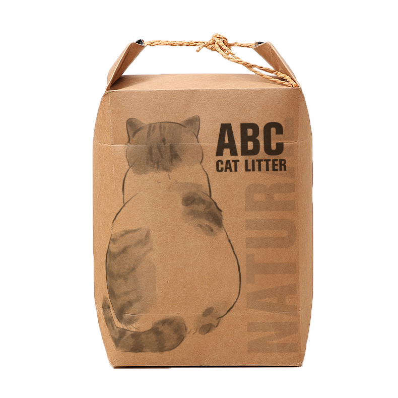 BULK BUY 9 X ABC Vegan Cat Litter Natural Scent 2.5KG