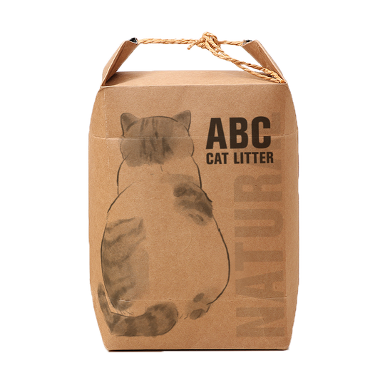 BULK BUY 9 X ABC Vegan Cat Litter Natural Scent 2.5KG